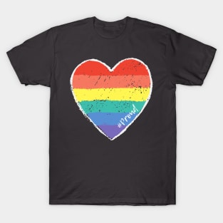 Pride T-Shirt Gay Pride Tshirt Proud LGBTQ apparel Lesbian Pride Bi Pride Equality Shirt Pride Month Gift Rainbow shirt T-Shirt